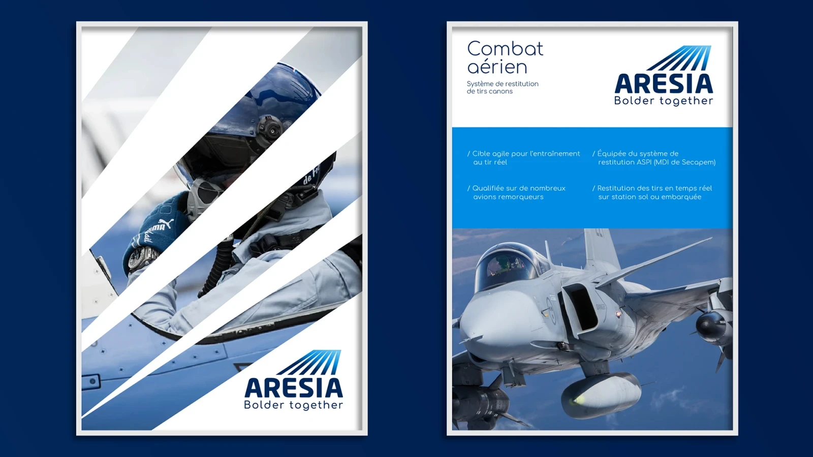 Aresia Brand in Corporate Document