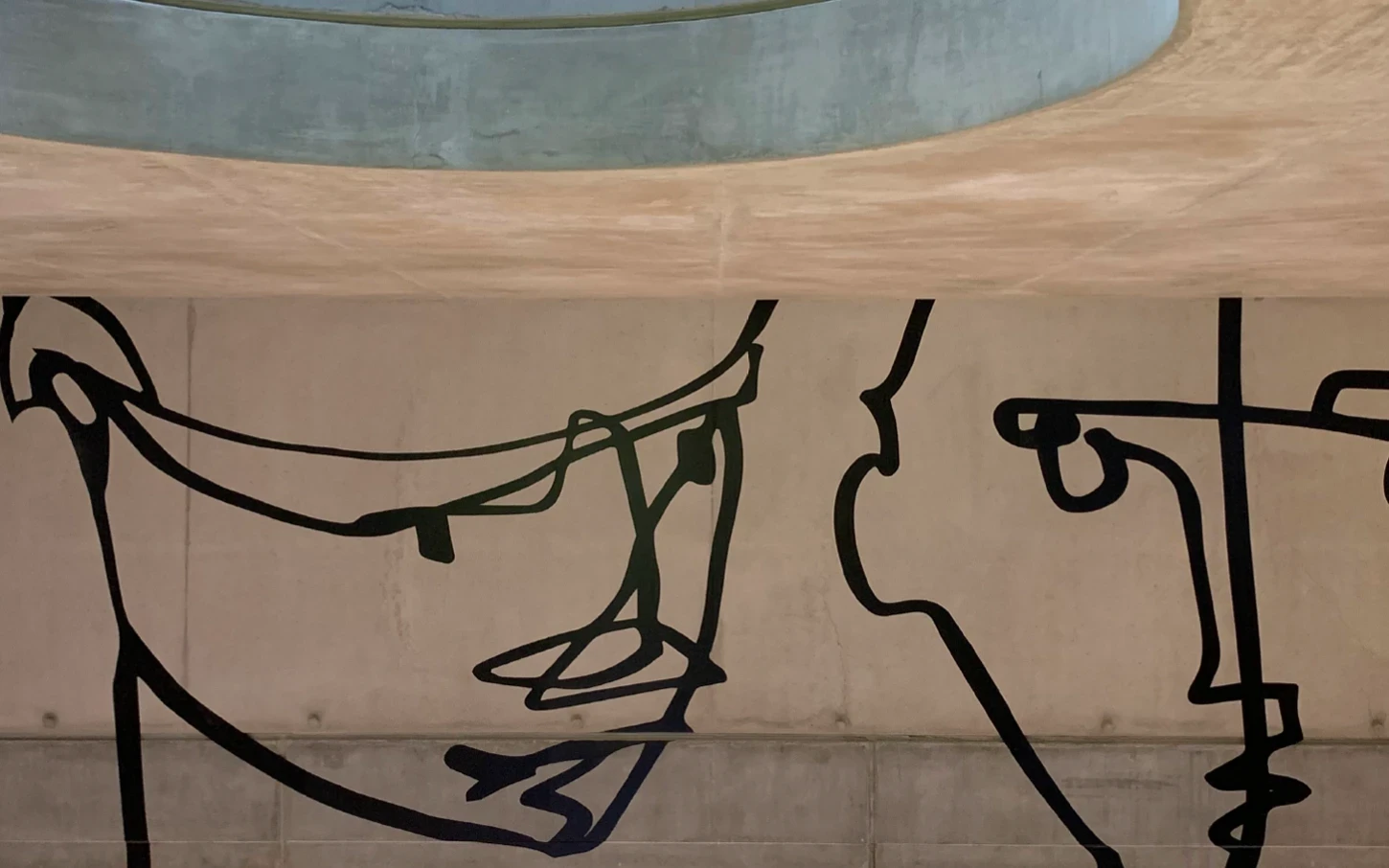 Wall artwork featured in the redesigned interior of Novotel Gare de Lyon by Saguez & Dash