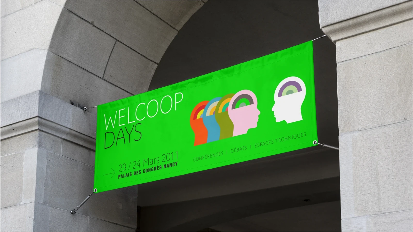 Banderole des welcoop days