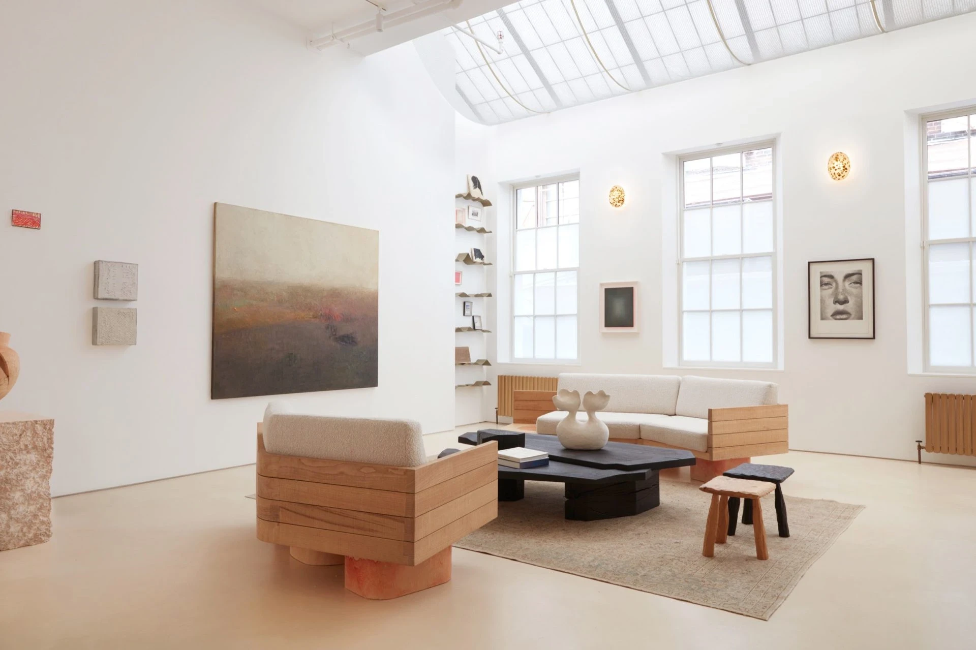 Photo de la nouvelle galerie d'Amélie du Chalard, à New York, fondatrice de la galerie d’art contemporain parisienne Amelie, Maison d’art.