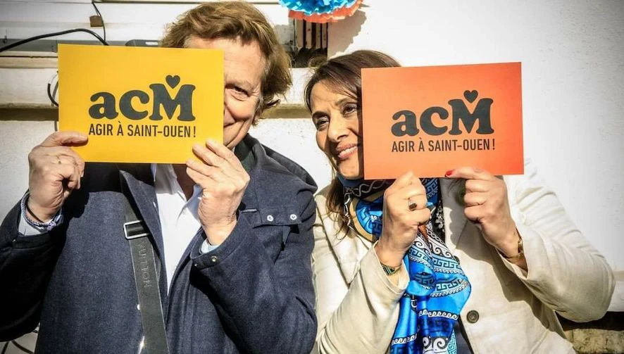 Photo de Olivier Saguez et Nadia Oudjoudi pour l'association ACM avec pour crédit photo LouizArt