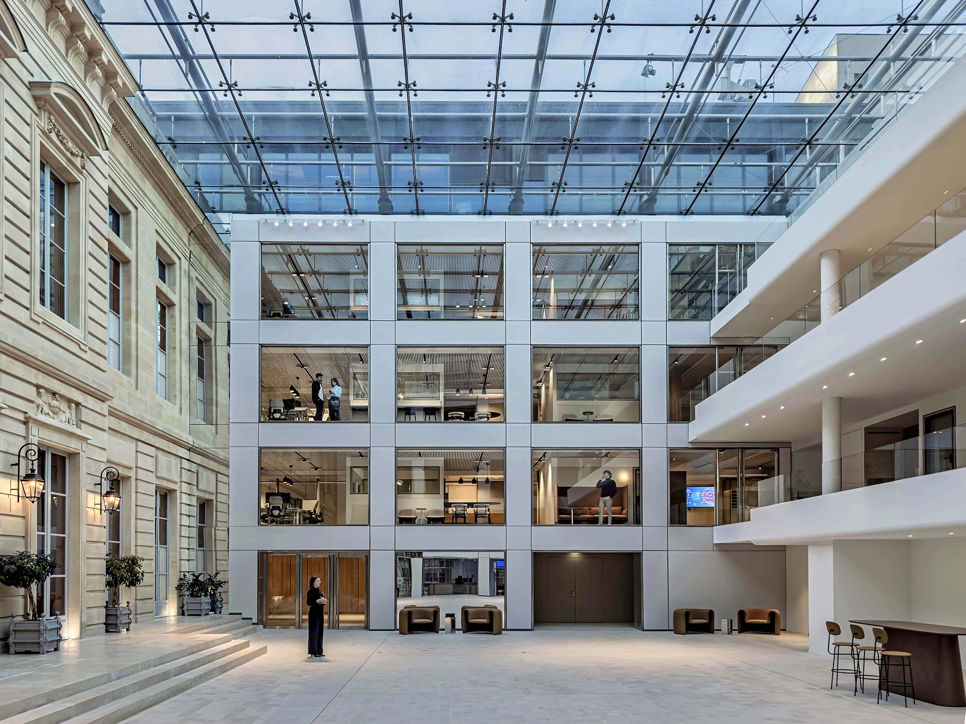 Nouveau siège mondial du GIE AXA à Paris